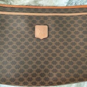 Celine Tan Leather Pouch